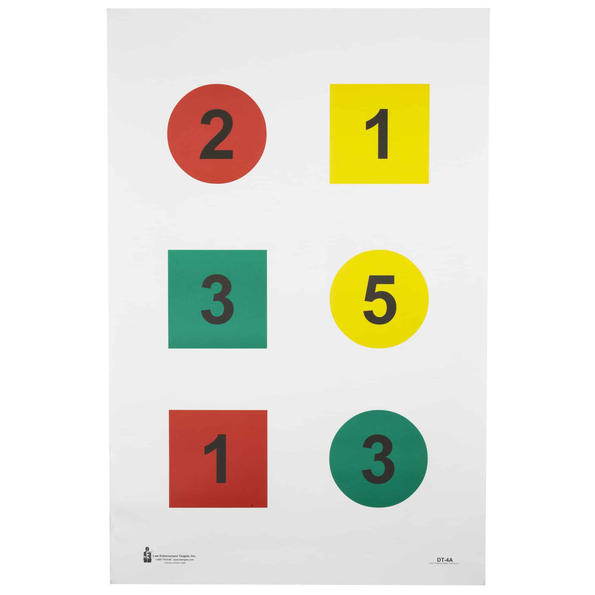 Action Target ACTION TGT DT 4 COMMAND TRNG 100PK