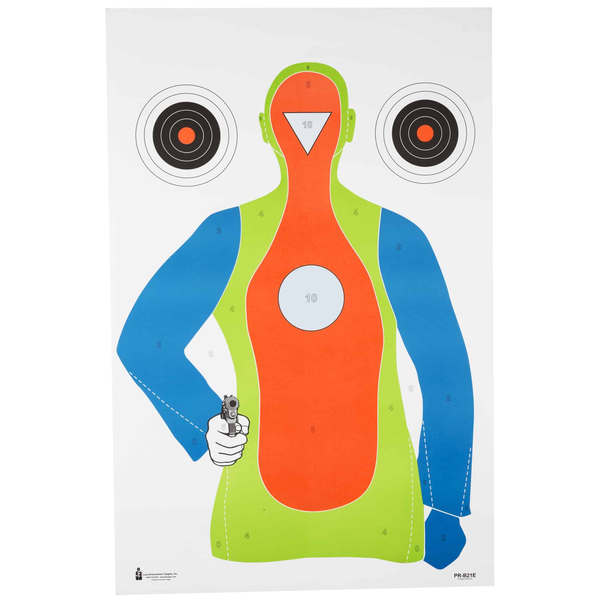 Action Target ACTION TGT HIVIS FLOR B 21E 100PK