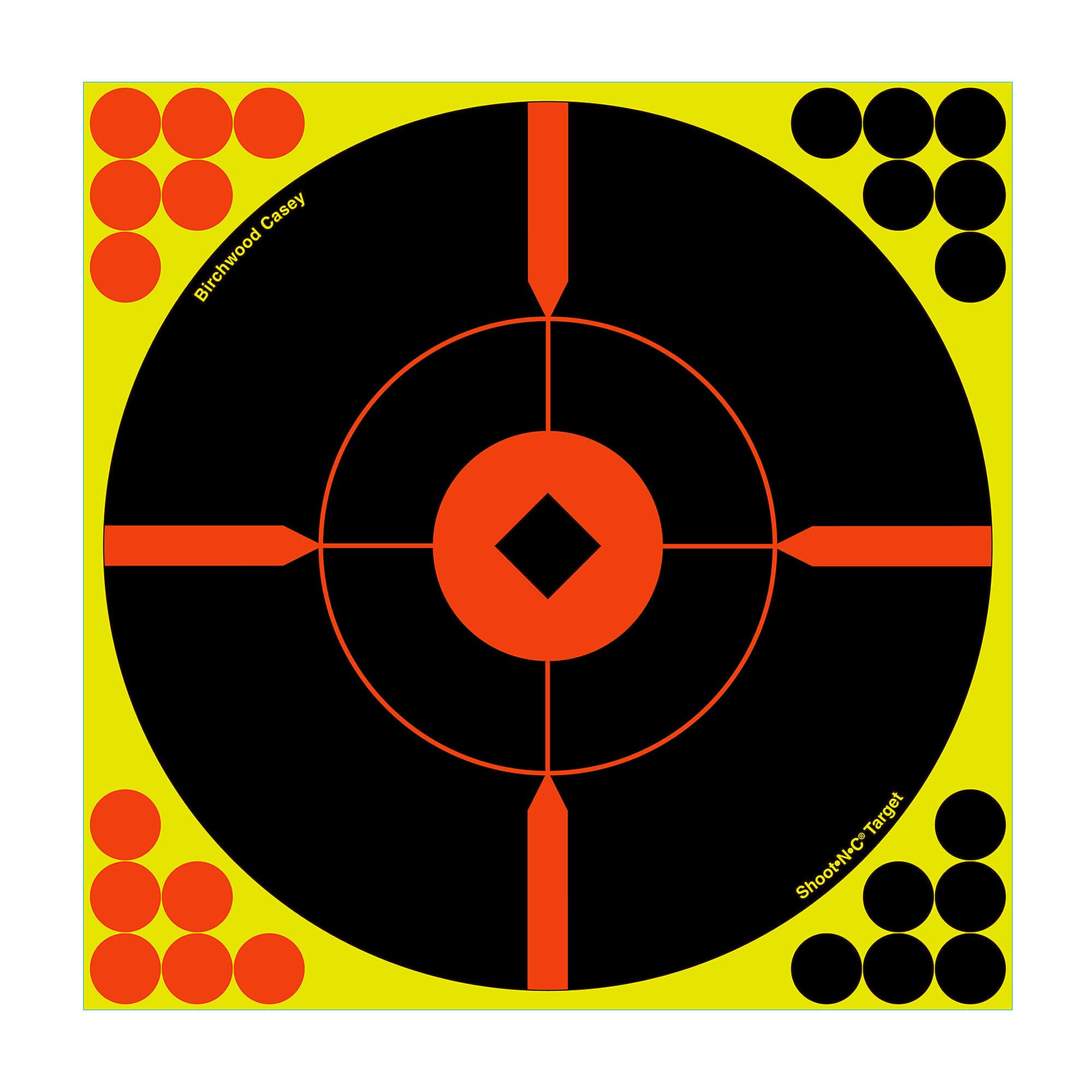 Birchwood Casey B/C SHT-N-C RND CH BLSEYE TGT 5-12"
