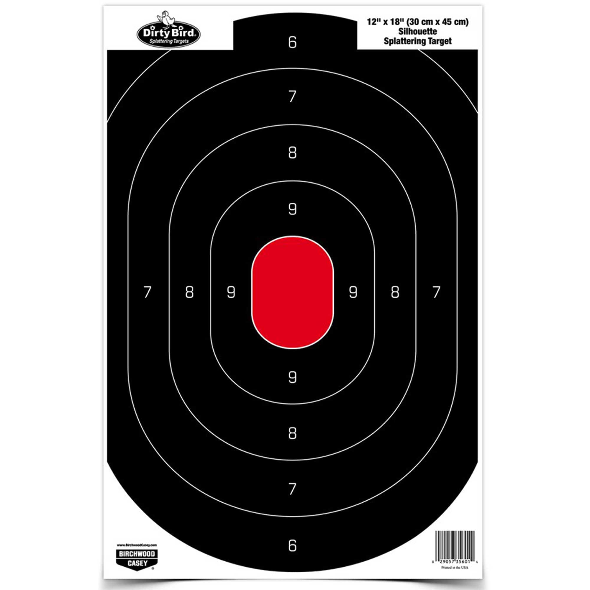 Birchwood Casey B/C DIRTY BIRD SLHOUT TGT 8-12X18