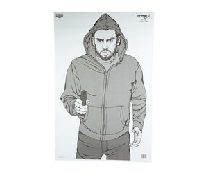 Birchwood Casey B/C EZE-SCORER BAD GUY TGT 100-23X35