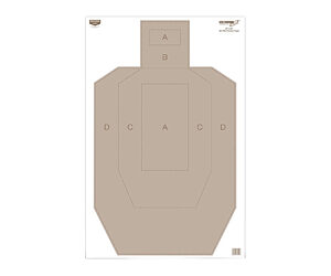 Birchwood Casey B/C EZE-SCORER IPSC TGT 100-23X35
