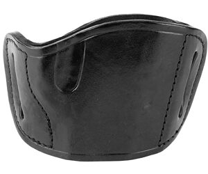 Bulldog Cases BULLDOG MOLDED LEATHER BLK RH MED