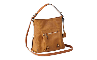 Bulldog Cases BULLDOG HOBO ANNA PURSE COGNAC