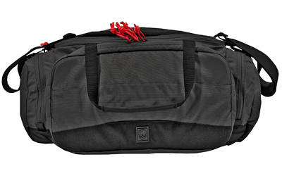 Grey Ghost Gear GGG RANGE BAG BLACK W/RED ZIPPER PUL