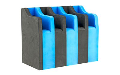 GPS GPS 5 PISTOL CRADLE HOLDER BLK/BLUE
