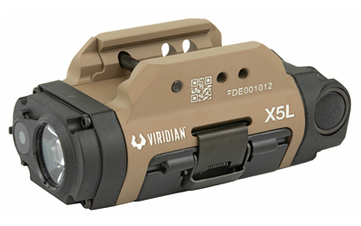 Viridian Weapon Technologies VIRIDIAN X5L G3 UNV LSR/LGHT GRN FDE
