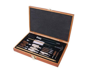 Outers OUTERS 28PC .22+ CLNG KIT WOOD BOX