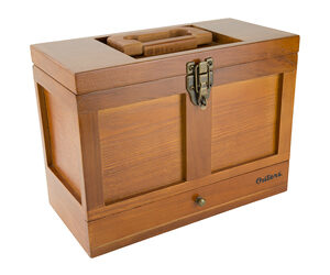 Outers OUTERS 25PC UNIV CLNG TOOL BOX WOOD