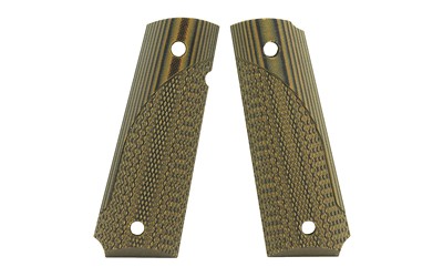 Pachmayr PKMYR G10 TAC GRP 1911 GRN/BLK CHKD