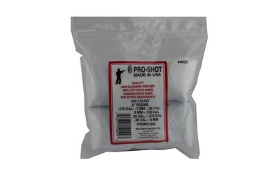 Pro-Shot Products PRO-SHOT PATCH 270-38 CAL 2" 250PK