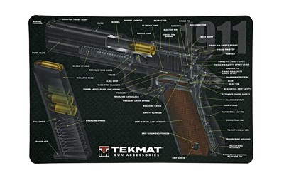 TekMat TEKMAT CUTAWAY PSTL MAT 1911 BLK