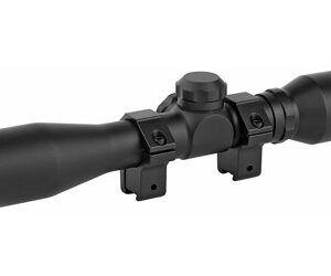 Truglo TRUGLO 4X32 DUPLEX BLK W/ 3/8" RINGS
