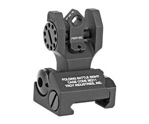 Troy TROY FLDNG REAR DI-OPTC SGHT TRIT BK
