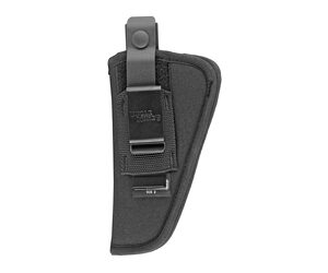 Uncle Mike's U/M AMB HIP HLSTR W/PCH SZ 2 BLK