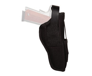 Uncle Mike's U/M AMB HIP HLSTR W/PCH SZ 5 BLK