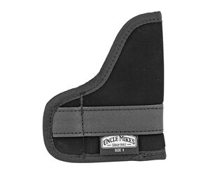Uncle Mike's U/M INSIDE POCKET HLSTR SZ 1 BLK AMB